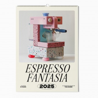"Espresso Fantasia" Fotokalender 2025 by Tina Bobbe
