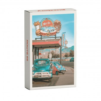 Puzzlery Route 66 Minipuzzle, 99 Teile