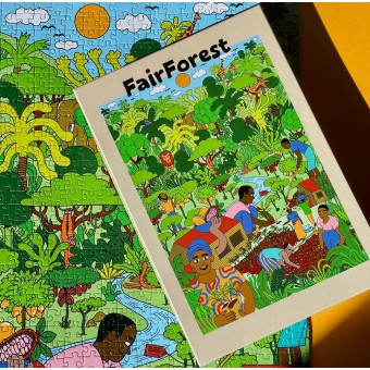 Das Puzzle Kollektiv - Puzzle "Fair Forest" Spendenpuzzle 1000 Teile