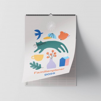 Familienplaner 2025 (DIN A3) / fidu—fine paper goods