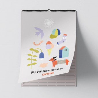Familienplaner 2026 (DIN A3) / fidu—fine paper goods