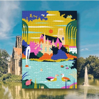 Das Puzzle Kollektiv - Puzzle "Feuersee" 1000 Teile