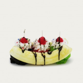 LUCE Figurkerze Banana Split