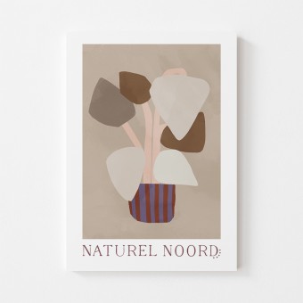 Naturel Noord Poster 50 x 70 - Flower Pot
