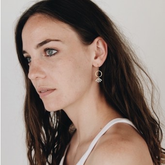 BRASSCAKE // Round Harlow Hooks