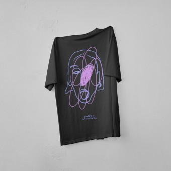 Girls in Motion Rolling Cami T-Shirt schwarz