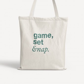 GAME SET NAP Totebag - ALMOST A BRAND