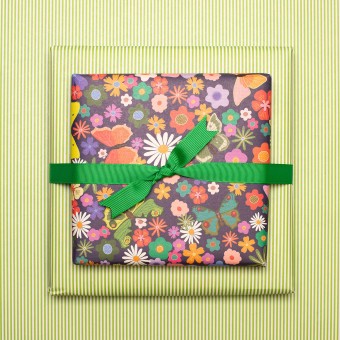 Buntes Geschenkpapier "Blumenwiese" - 5 Bogen - My Pretty Circus