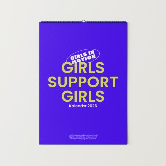 Girls in Motion Kalender 2026 - DIN A4 - 365 Tagen voller Gleichberechtigung, Female Empowerment & Vielfalt