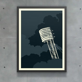 Fine Art Print MÜNCHNER STERN von HANDS OF GOD