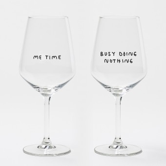 "Self Care" Weinglas-Bundle by Johanna Schwarzer × selekkt