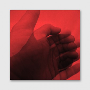 ZEITLOOPS "Hände", 30x30cm, Galerie-Rahmung, schwarz