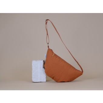 ZACAMO Halbmondtasche • Leinen •