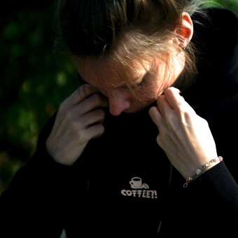 "COFFEE?!" Hoodie Unisex // FUNST Studio, Verena Senn