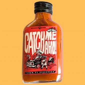  Hot Sauce Catch me Aho – Mexikanische Chili-Sauce in Geschenkset mit Duftbaum - Heldbergs Games