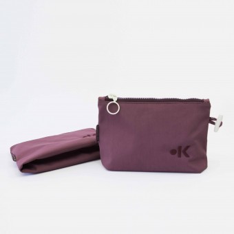 Tuula Pouch I Kosmetiktasche I kaala I plum