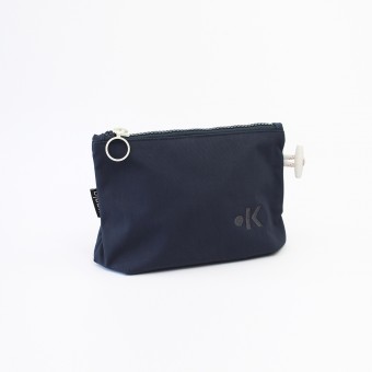 Tuula | Kosmetiktasche | kaala | blueish-black