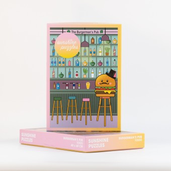 SUNSHINE PUZZLES BURGERMAN‘S PUB, 1000 Teile Puzzle