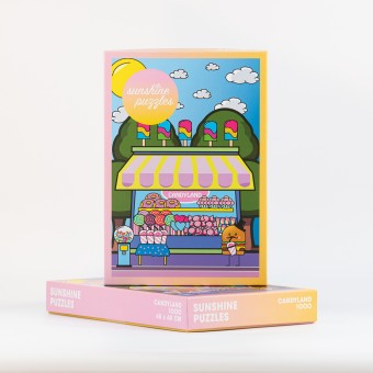 SUNSHINE PUZZLES CANDYLAND, 1000 Teile Puzzel