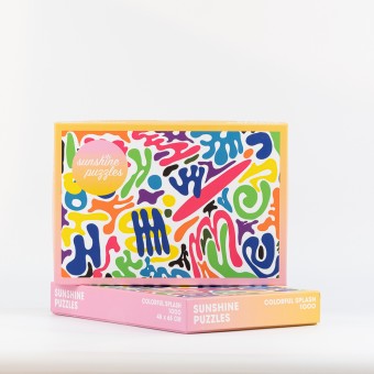 SUNSHINE PUZZLES COLORFUL SPLASH, 1000 Teile Puzzle