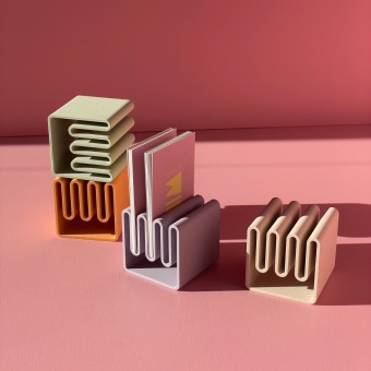 ARCHI | Ablage XS | Visitenkartenhalter | Elefantengras | Studio WIR