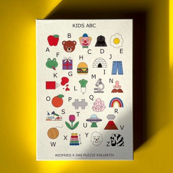 Das Puzzle Kollektiv - "KIDS ABC" 100 Teile