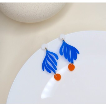 niemalsmehrohne - Matisse Design Leaf Ohrringe