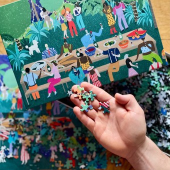 Das Puzzle Kollektiv - Puzzle "Midnight in Paradise" 1000 Teile