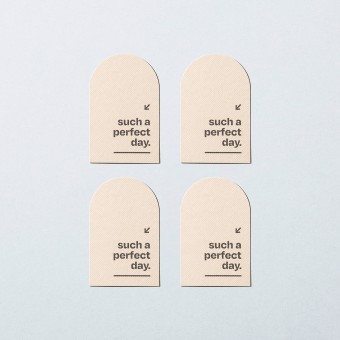 Grußkarten-Set Mini perfect day · stone – Jo the brand