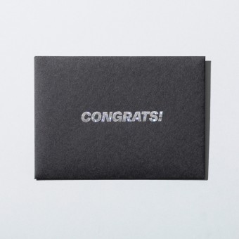 2 × Umschlag & Klappkarte perfect day & congrats · konfetti – Jo the brand