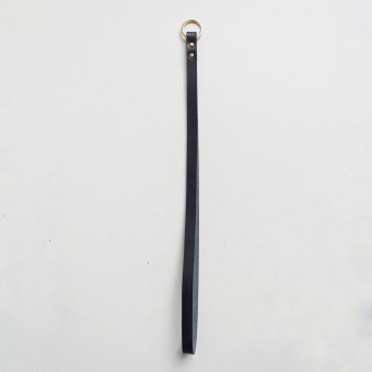 Grotkop Collection SCHLÜSSELANHÄNGER NORSK LONG schwarz, pflanzlich gegerbt