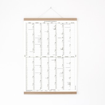 KLEINWAREN / VON LAUFENBERG Der A2 Wandkalender 2026 mit Posterleiste