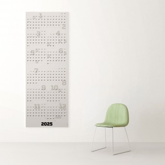 2-teiliger Wandkalender 2025, hoch oder quer, A1, mit passenden Klebezetteln // sperlingB.design