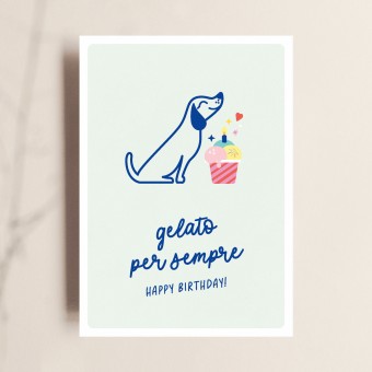 Besondere Grußkarte zum Geburtstag / Geburtstagskarte, TANTE TIA