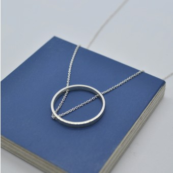 Kette "Durchgezogen" Rund aus 925/- Silber von DOPPELLUDWIG
