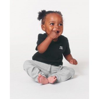 Love is the new black - MORE AMORE Baby - Shirt black 