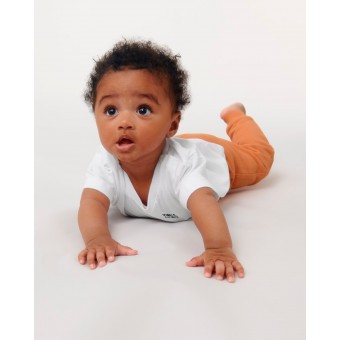 Love is the new black - MORE AMORE Baby - T-Shirt white 