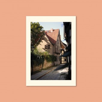 Blick in den Stieg // Limitierte Print Edition (50 x 70) // The Quedlinburger