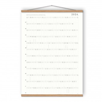 Wandkalender 2026 - SANS. Wandkalender 2026 - SANS.