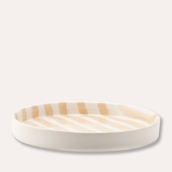 Magazin Minori - Teller Stripes - boho beige