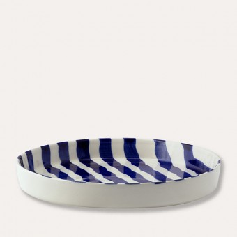 Magazin Minori - Teller Stripes - mare blue