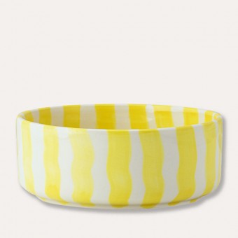 Magazin Minori - Schale Stripes - spiaggia yellow