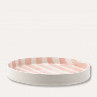 Magazin Minori - Teller Stripes - incanto rose