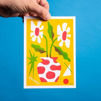 Martin Krusche - Riosgraphie »Magherite«, 13x18cm