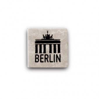 Stadtliebe® | Berlin Marmor Magnet "Berlin / Brandenburger Tor"