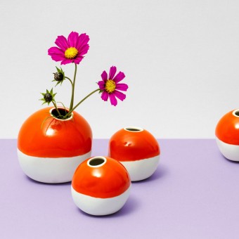 Vase PEPPLE orange