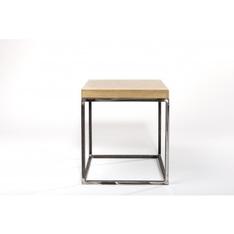 Studio Fiatal - minimalistischer Beistelltisch BT001 aus Beton und Stahl