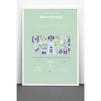 Bureau Bald Stadtteil Plakat Winterhude Redesign 2019