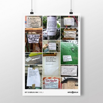 Notes of Berlin Themenplakat "Dit is Berlin, wa! Vol.1"