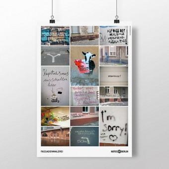 Notes of Berlin Themenplakat "Fassadenmalerei"